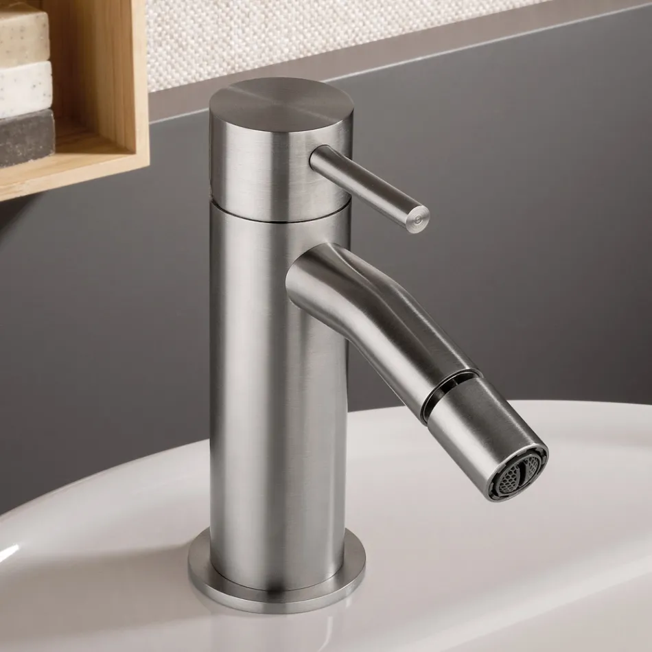 Mitigeur de bidet sans vidage en acier AISI 316L - Artigli Viadurini