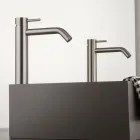 Mitigeur lavabo haut avec bec long en acier AISI 316L - Artigli Viadurini