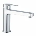 Mitigeur de lavabo avec drain en laiton Made in Italy - Sindra Viadurini