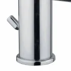 Mitigeur de lavabo de salle de bain moderne en laiton chromé fabriqué en Italie - Ermia Viadurini