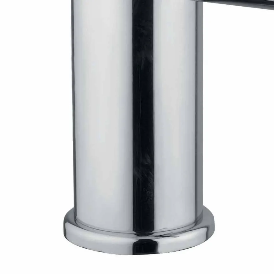 Mitigeur de lavabo de salle de bain moderne en laiton chromé fabriqué en Italie - Ermia Viadurini