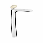 Mélangeur d'évier de salle de bain en laiton design Made in Italy - Besugo Viadurini