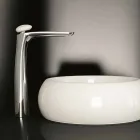 Mélangeur d'évier de salle de bain en laiton design Made in Italy - Besugo Viadurini