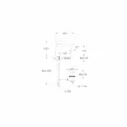 Mitigeur de lavabo en laiton moderne fabriqué en Italie - Besugo Viadurini