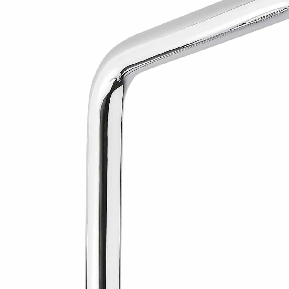 Mélangeur d'évier de cuisine ajustable en laiton chromé fabriqué en Italie - Cino Viadurini