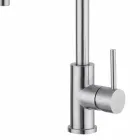 Mélangeur d'évier de cuisine réglable en acier inoxydable fabriqué en Italie - Lilio Viadurini