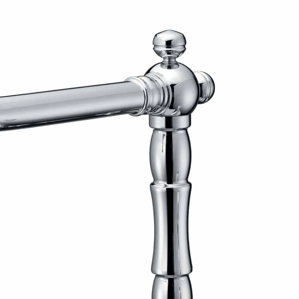 Mélangeur d'évier de cuisine en laiton de style classique fabriqué en Italie - Annodo Viadurini