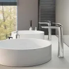 Mitigeur lavabo design en laiton Made in Italy - Filipo Viadurini