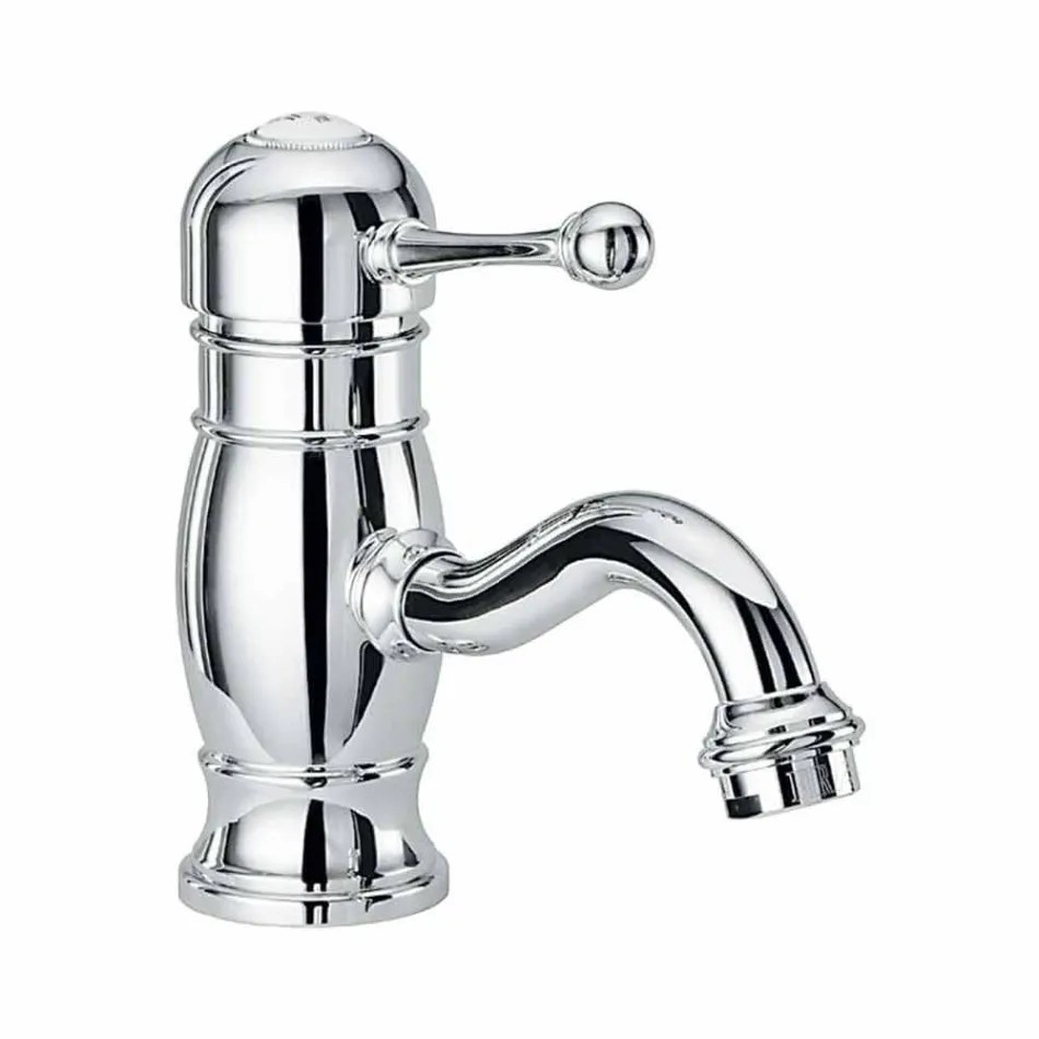 Mitigeur lavabo en laiton chromé hauteur 150 mm Made in Italy - Binsu Viadurini
