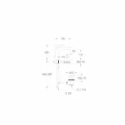 Mélangeur de lavabo en laiton chromé Made in Italy - Filipo Viadurini