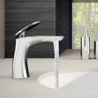 Mélangeur de lavabo en laiton chromé Made in Italy - Filipo Viadurini