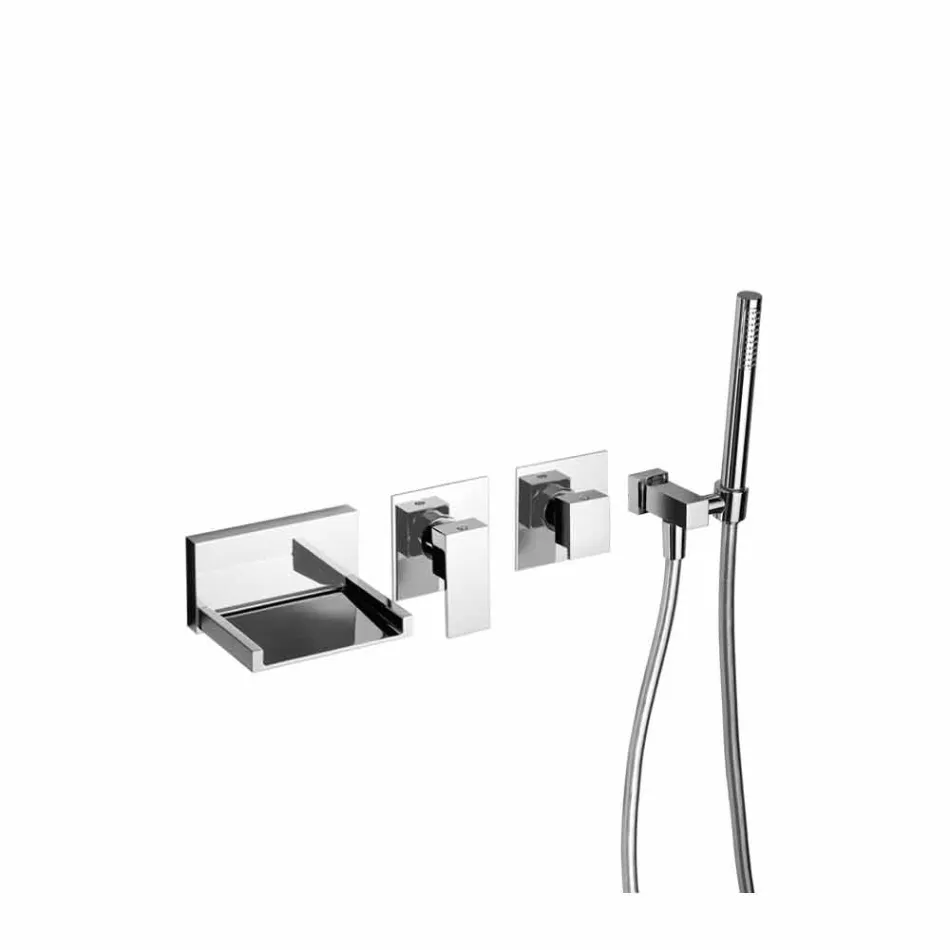 Mitigeur de baignoire encastrable design Made in Italy - Bibo Viadurini