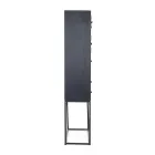 Meuble Mosaïque Ethnique 4 Portes 6 Tiroirs en Bois de Manguier - Vanitoso Viadurini