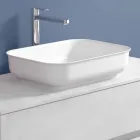 Meubles de salle de bain suspendus avec lavabo, design en 4 finitions - Paoletto Viadurini