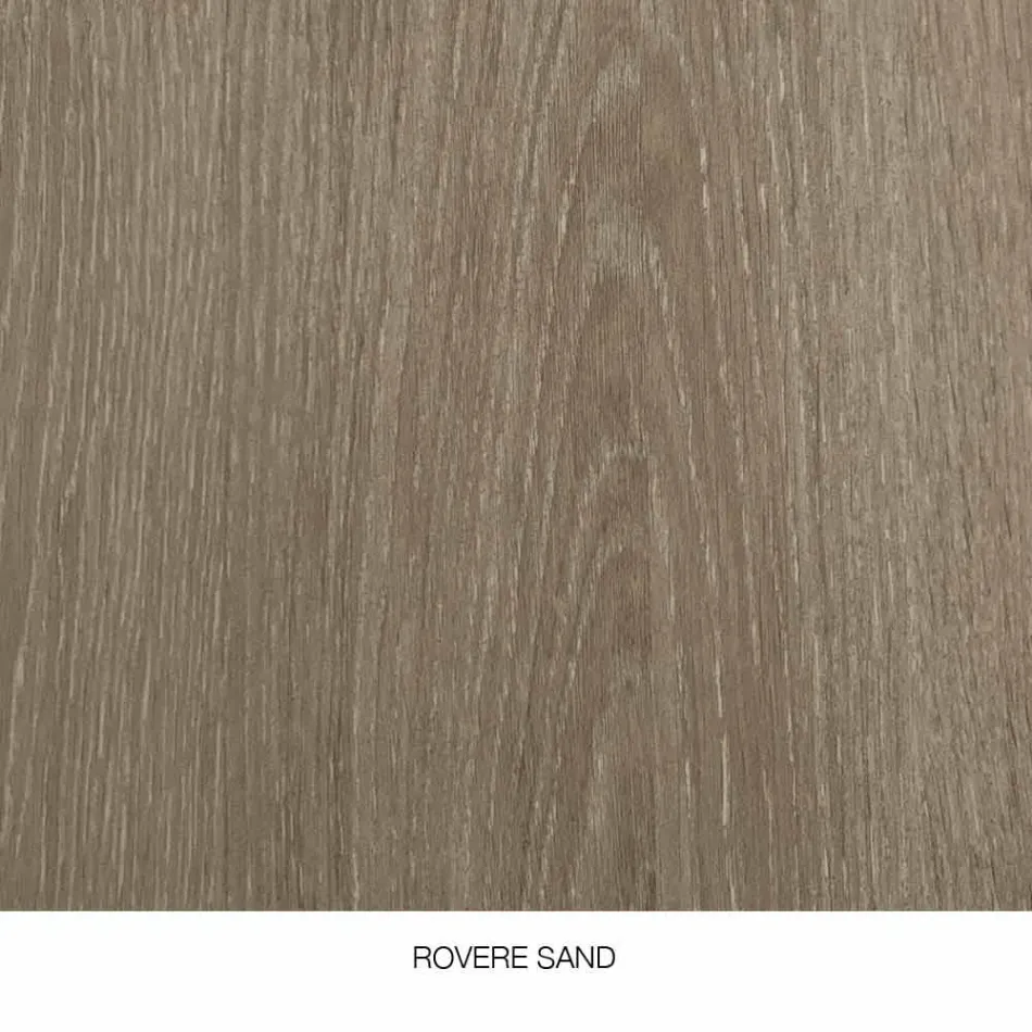 Armoire de toilette 80 cm, Lavabo, Miroir et 2 Colonnes - Becky Viadurini