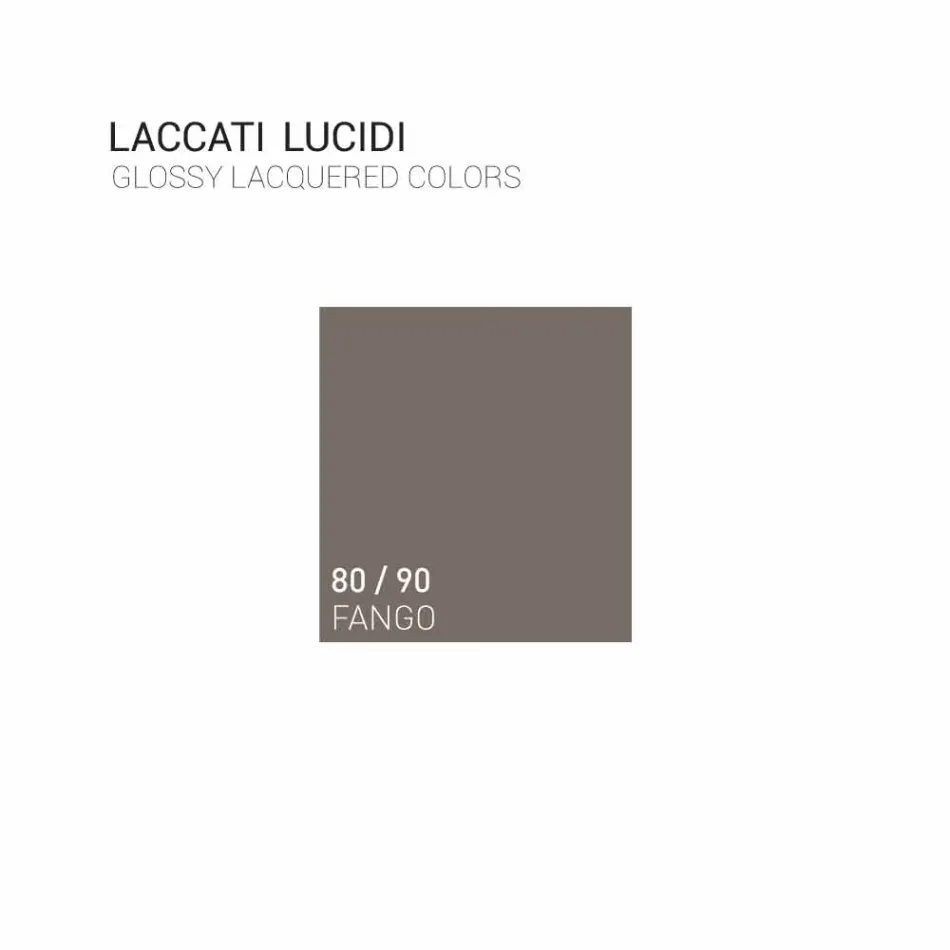 Meuble pour salle de bain avec vasque en bois design Arya, fabriquée en Italie Viadurini