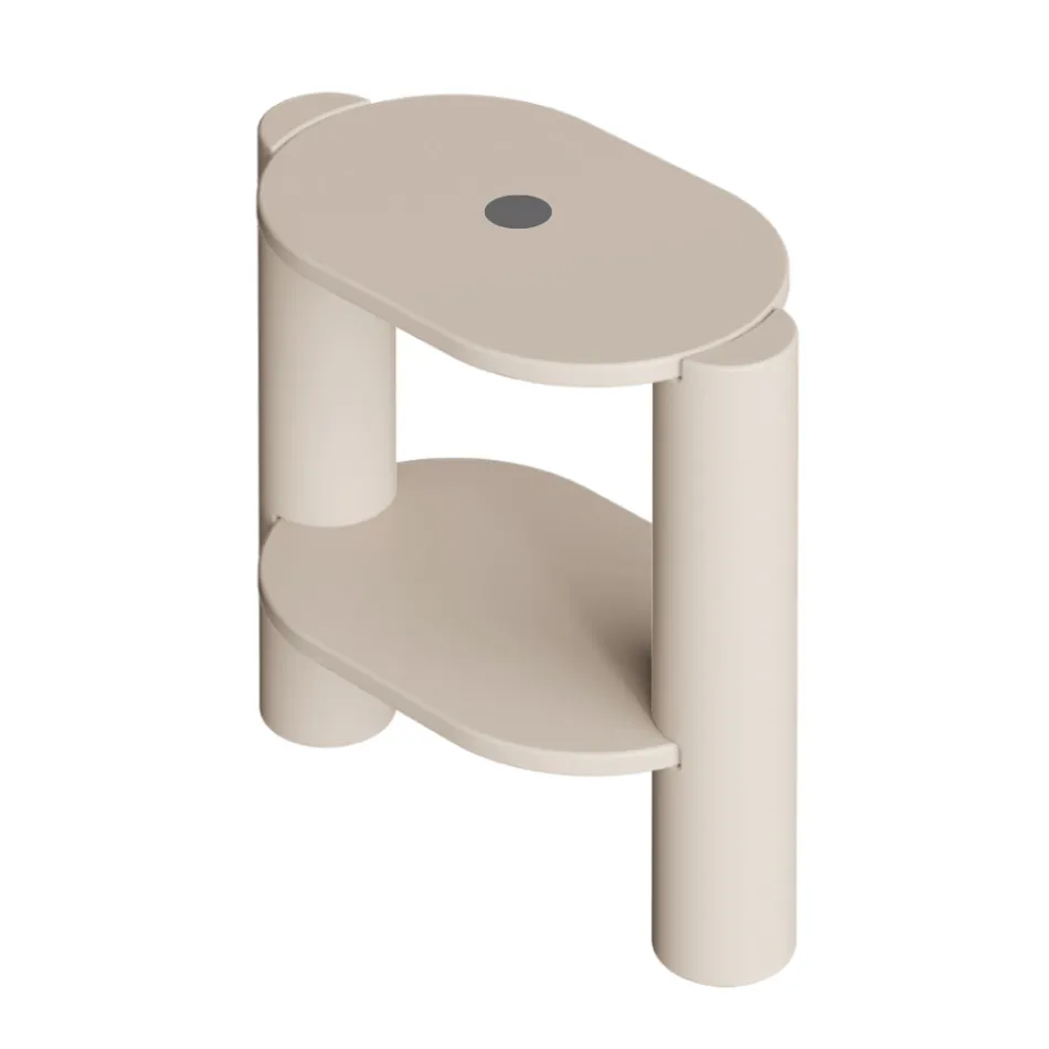 Meuble de salle de bain en céramique de différentes couleurs, fabriqué en Italie - Fille Viadurini