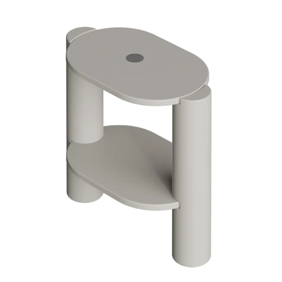 Meuble de salle de bain en céramique de différentes couleurs, fabriqué en Italie - Fille Viadurini