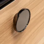 Meuble de salle de bain suspendu 100 cm en verre trempé 8 mm et chêne européen - Excelsior Viadurini