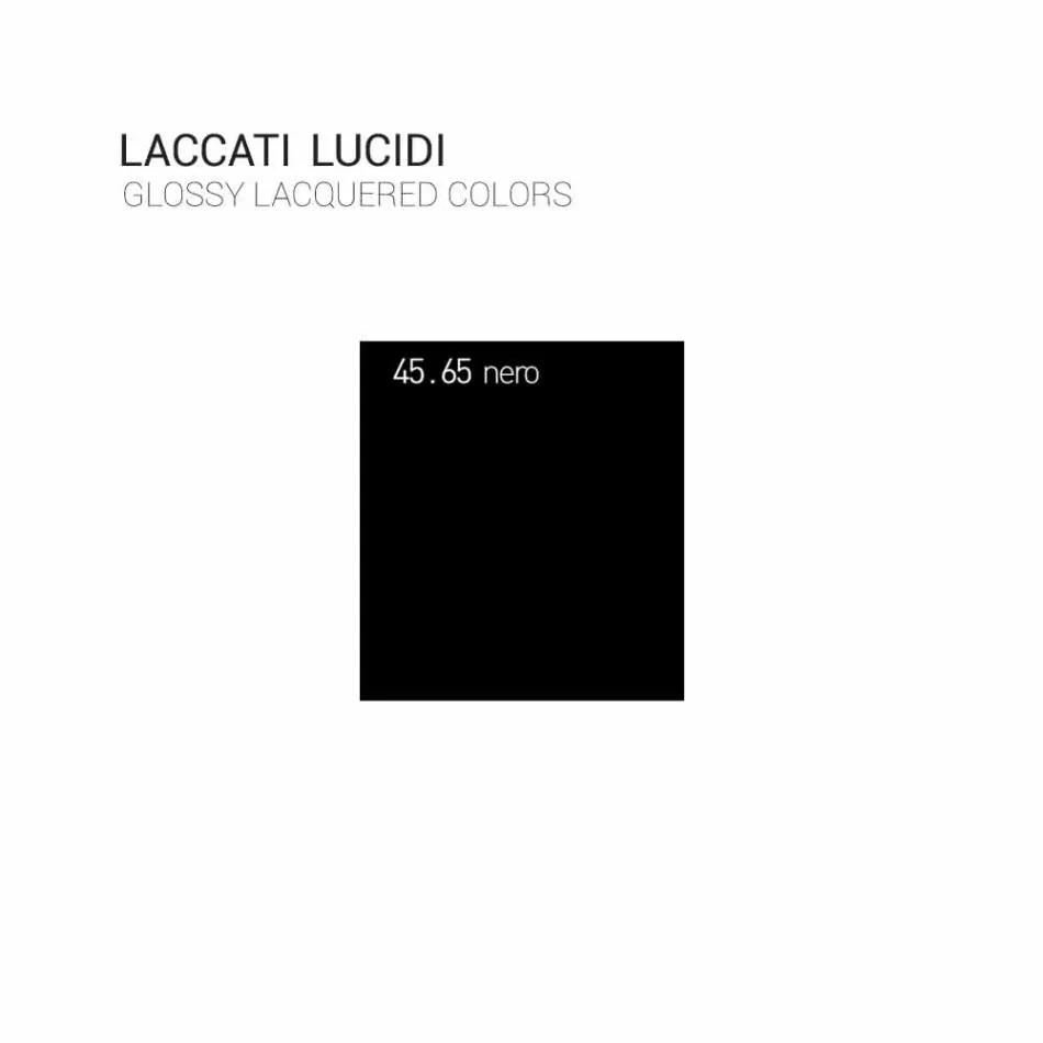 Meuble suspendu de salle de bain 3 tiroirs + 2 portes en bois Heureux, évier intégré Viadurini