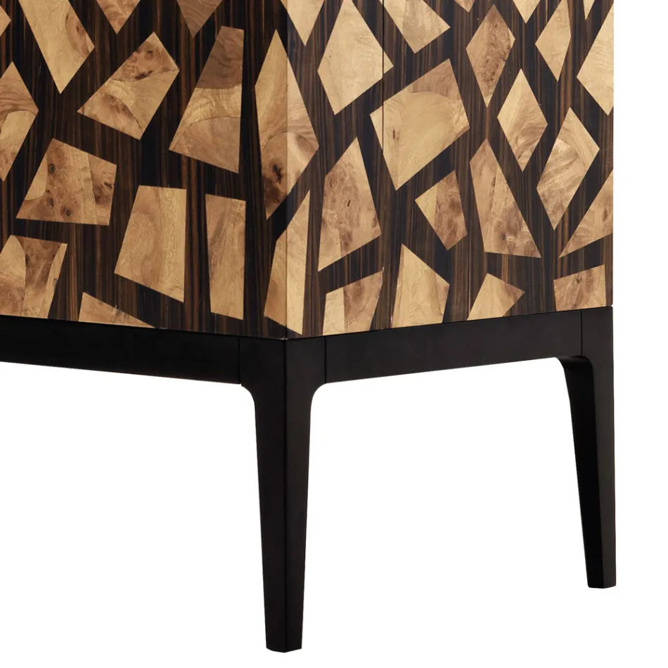 Meuble bar de design Grilli Zarafa deux portes de design moderne Viadurini