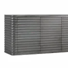 Mobile avec 4 portes en bois moulé conception, L230xP49 cm, Dana Viadurini