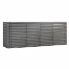 Mobile avec 4 portes en bois moulé conception, L230xP49 cm, Dana Viadurini