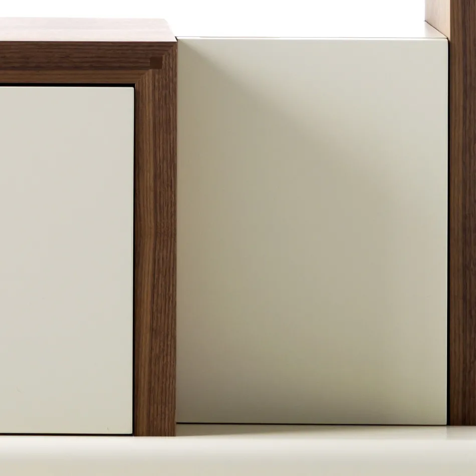 Meuble de rangement salon de design Grilli My Cat, fait en Italie Viadurini