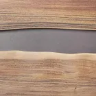 Buffet Mobile 4 Portes Bois Acacia Naturalistic Homemotion - Maramero Viadurini