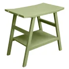 Meuble de salle de bain moderne avec étagère verte et crochets à serviettes - Crina Viadurini