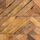 Meuble de salon en métal noir avec 3 tiroirs en bois - Wreck Viadurini