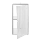 Armoire de salle de bain murale en plexiglas, disponible en 4 coloris, fabriquée en Italie - Ligea Viadurini