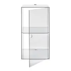 Armoire de salle de bain murale en plexiglas, disponible en 4 coloris, fabriquée en Italie - Ligea Viadurini