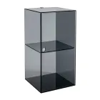 Armoire de salle de bain murale en plexiglas, disponible en 4 coloris, fabriquée en Italie - Ligea Viadurini