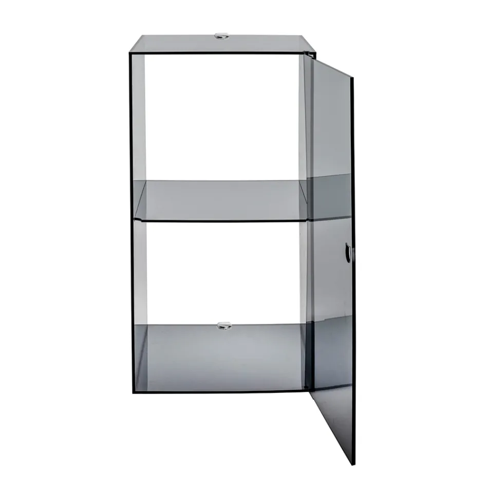 Armoire de salle de bain murale en plexiglas, disponible en 4 coloris, fabriquée en Italie - Ligea Viadurini