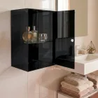 Armoire de salle de bain murale en plexiglas, disponible en 4 coloris, fabriquée en Italie - Ligea Viadurini