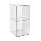 Armoire de salle de bain murale en plexiglas, disponible en 4 coloris, fabriquée en Italie - Ligea Viadurini
