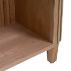 Bibliothèque mobile en bois de différentes tailles - Octopus Viadurini