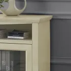 Meuble TV avec 2 portes et 3 compartiments ouverts Made in Italy - Ymir Viadurini