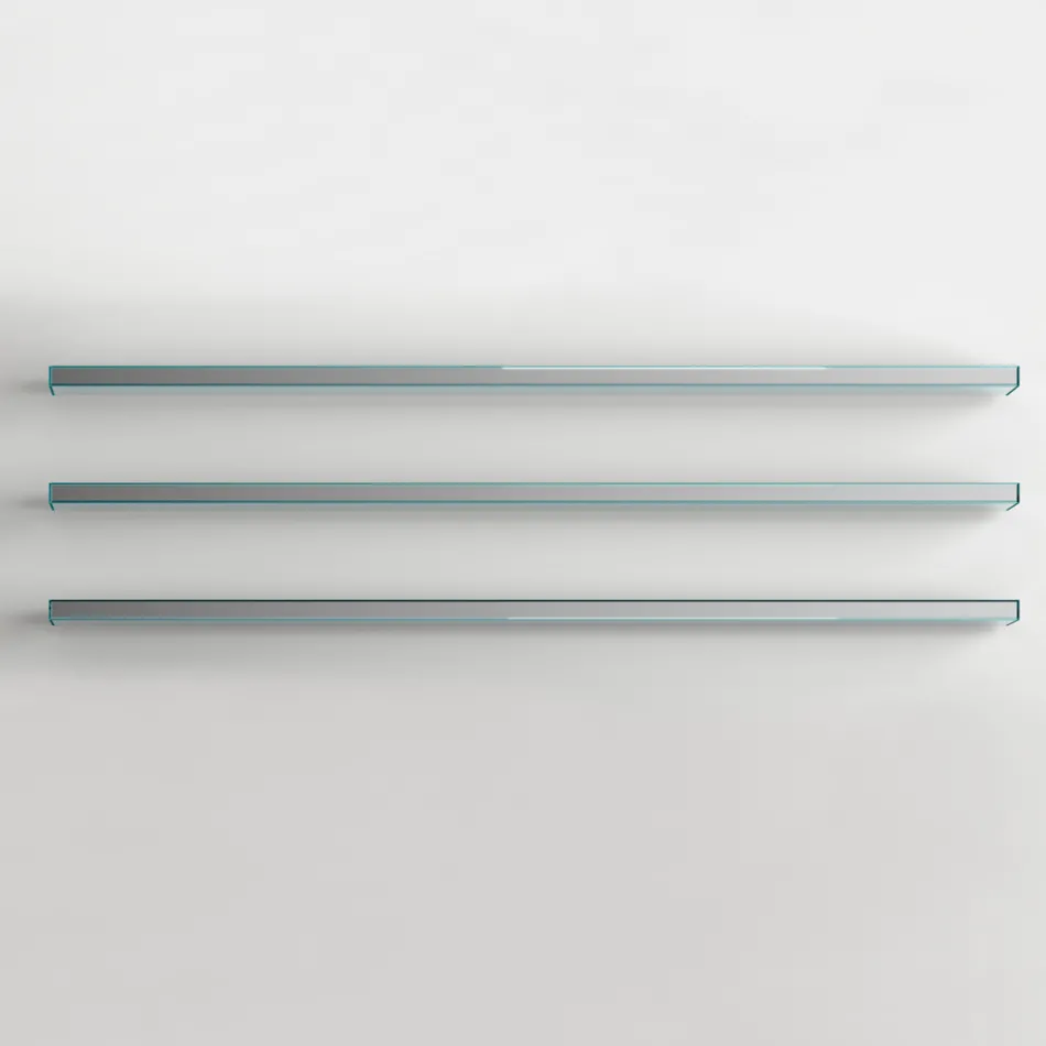 Meuble TV avec 3 étagères et conteneur à charnière Made in Italy - Roman Viadurini