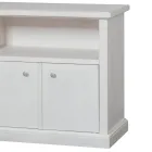 Meuble TV avec compartiment ouvert et 2 portes Made in Italy - Alpan Viadurini