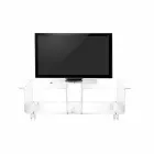 Cabinet TV Plexiglas design moderne Assistant double Viadurini
