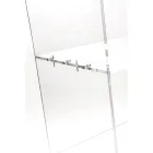 Vitrine Plexiglas Transparent Design Italien 4 Etagères - Raganella Viadurini
