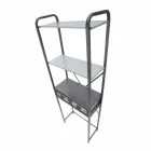 Armoire de salle de bain industrielle en fer au design moderne - Pome Viadurini