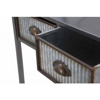 Armoire de salle de bain industrielle en fer au design moderne - Pome