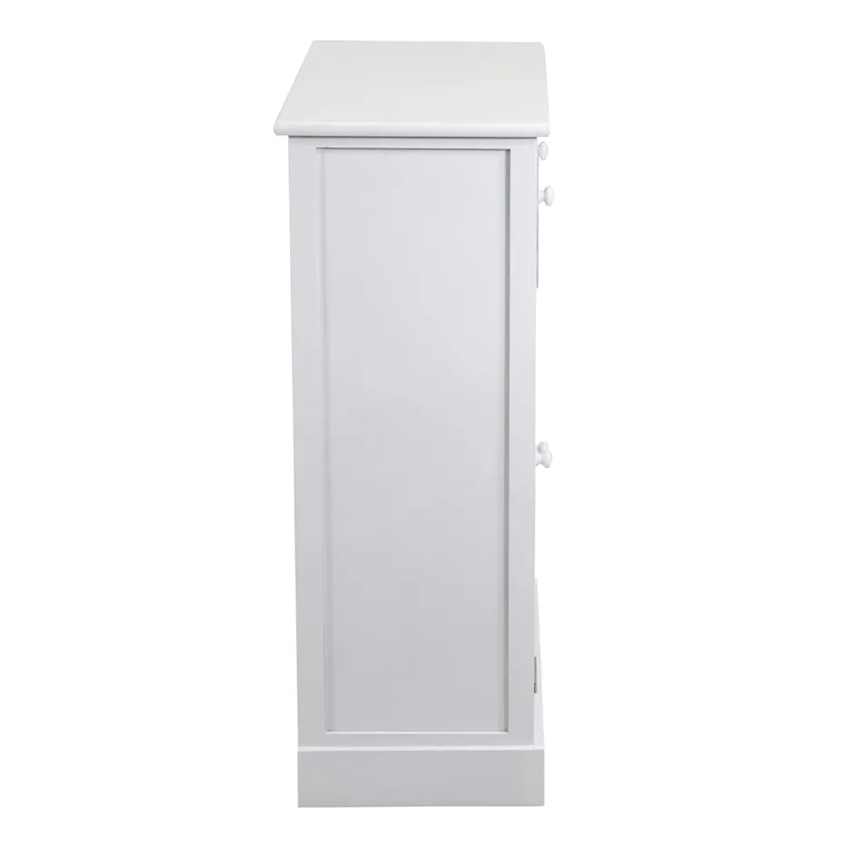 Armoire d'intérieur en bois avec 2 portes et 2 tiroirs - Meduse Viadurini