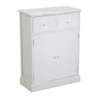 Armoire d'intérieur en bois avec 2 portes et 2 tiroirs - Meduse Viadurini