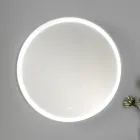 Meuble de salle de bain en bois blanc et noyer et céramique 156 cm Made in Italy - Renga Viadurini