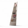 Bibliothèque angulaire design MDF laqué My Home Esquina made in Italy
