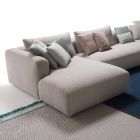 Canapé My Home Softly design en tissu italien Viadurini